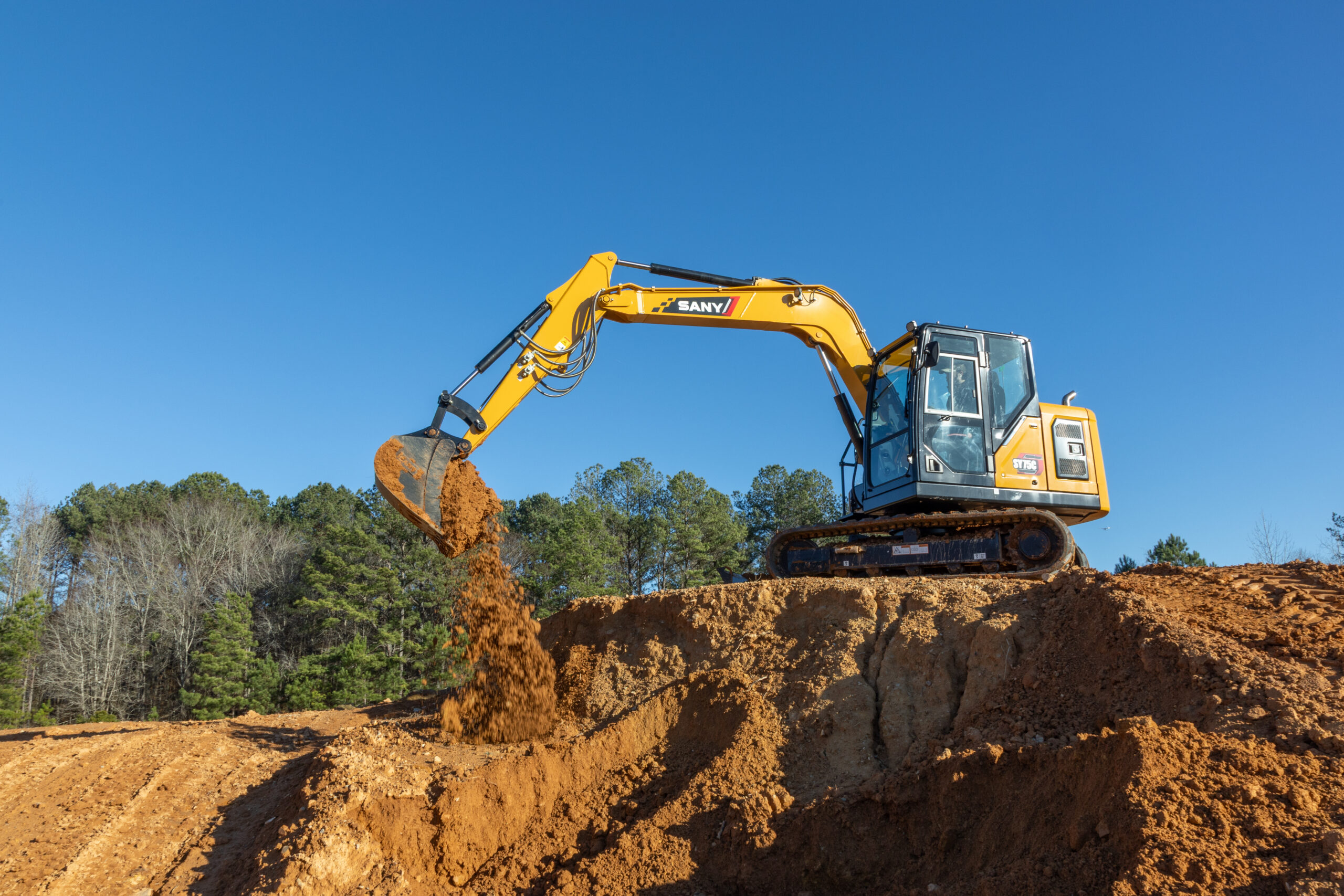 さな SY75C Compact Excavator | SANY America