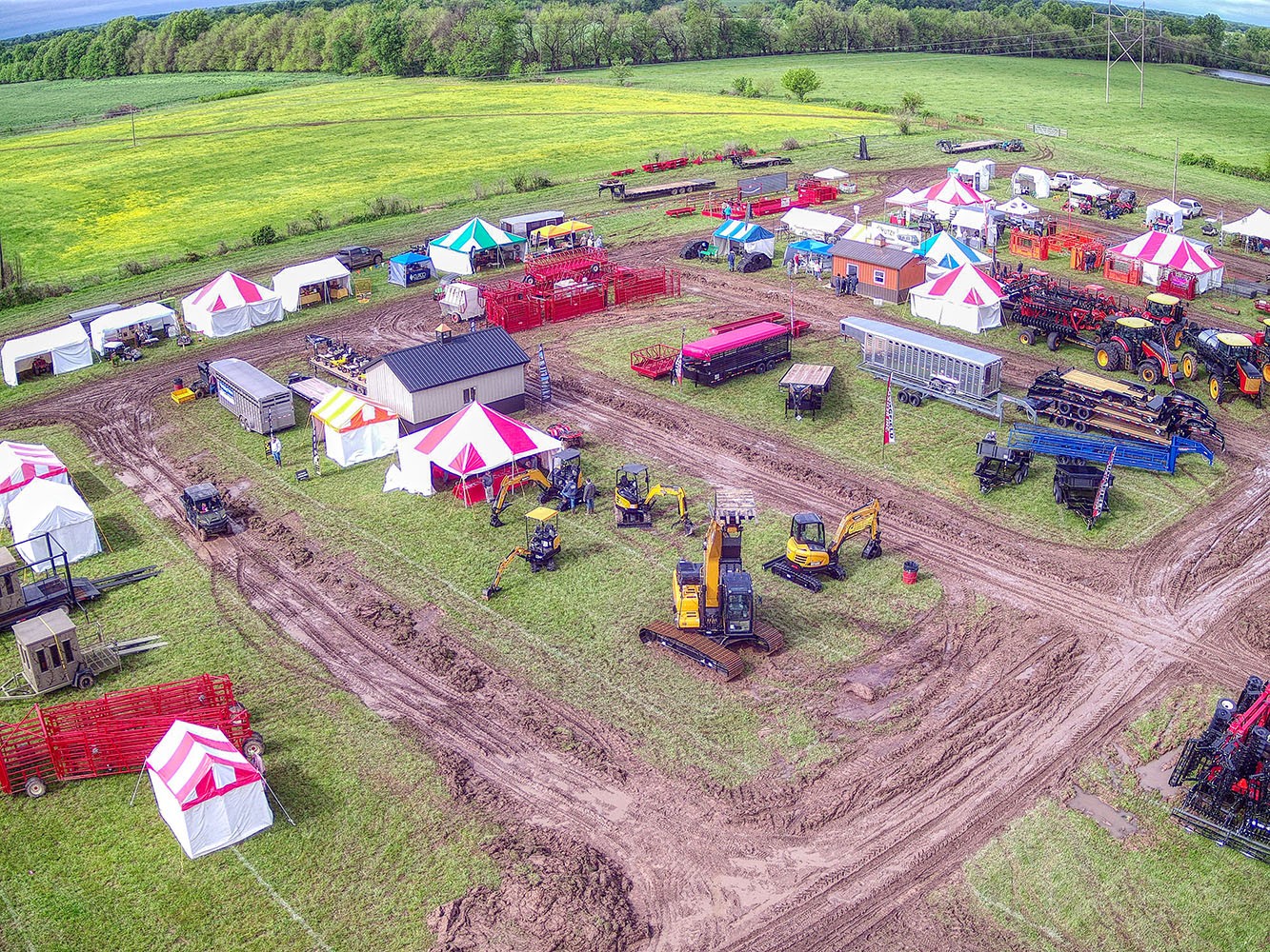State Tractor Exhibits SANY Equipment at Four State Farm Show SANY