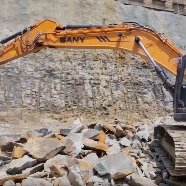 SANY Excavator in Action