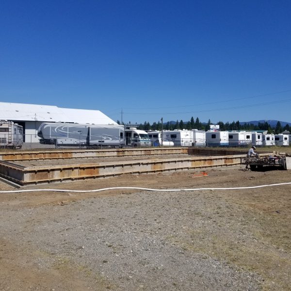 Construction Under Way at the Future Site of Hayden Equipment