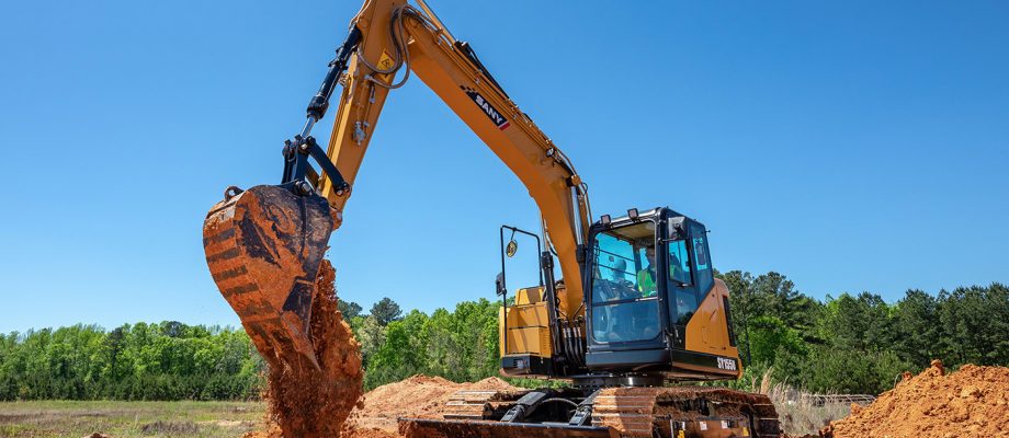 SY155 Excavator